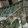 Поручень на стойках с заполнением из стекла (сталь AISI 201) - ЦентроСталь-Урал - Екатеринбург