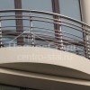 Ограждение балконов, атриумов (сталь AISI 304) с горизонтальными ригелями Н=1200мм - ЦентроСталь-Урал - Екатеринбург